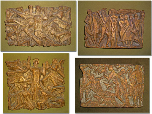 Umberto MASTROIANNI - Sculpture-Volume - Bassorilievi in bronzo