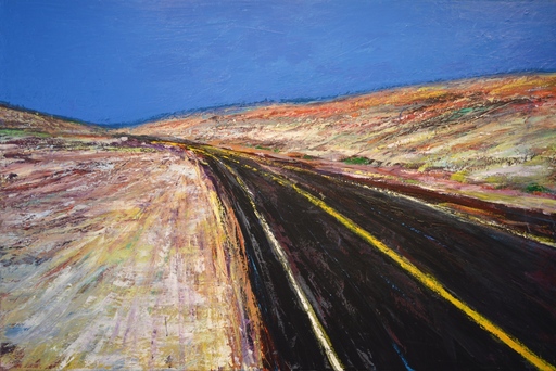 David TYCHO - 绘画 - Desert Highway