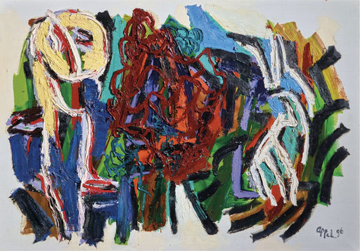 Karel APPEL - Pintura -  Birth of a Landscape