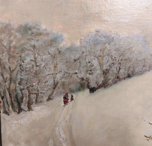 Antal NEOGRADY - Gemälde - Winter walk