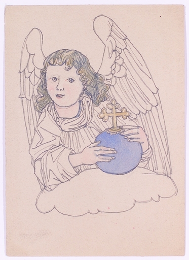 Bertold LÖFFLER - Zeichnung Aquarell - Vienna Art Nouveau, ca 1900