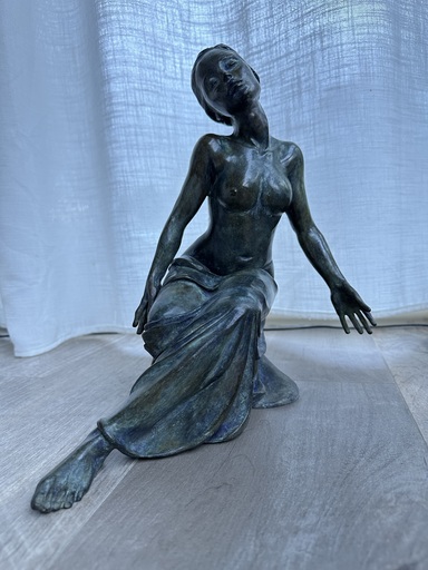 Marie-Paule DEVILLE-CHABROLLE - Escultura - L’ oubli de soie