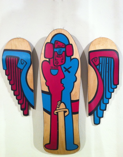 Nils INNE - Escultura - Skate angel