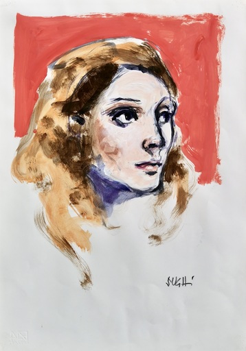 Alberto SUGHI - Painting - Ritratto di donna