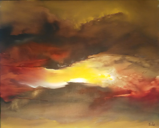 Jacques TRICHET - Pintura - Sunset
