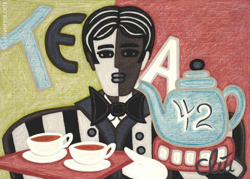 Jacqueline DITT - Painting - Tea for Two
