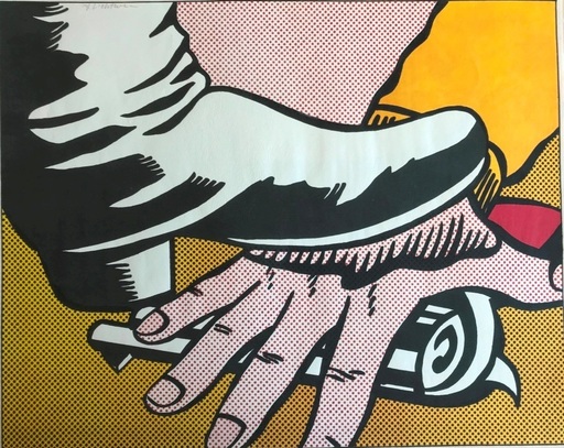 Roy LICHTENSTEIN - Print-Multiple - Foot and Hand