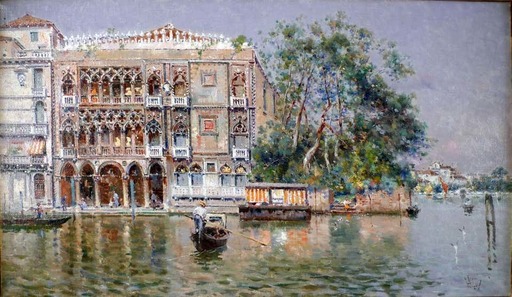 Antonio REYNA MANESCAU - Pintura - Ca' d' Oro, Venice