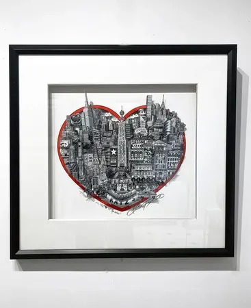 You're in the heart of Manhattan by | Charles FAZZINO | buy