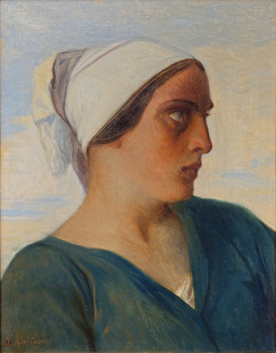 Alexandre CABANEL - Painting - Portrait of a woman
