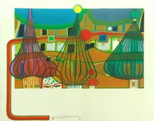 Friedensreich Hundertwasser 1928 2000 Auction Sales Auction