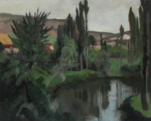 Marcel BACH - Pintura - Paysage