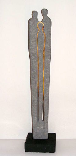 Joël EQUAGOO - Sculpture-Volume - Together - Gemeinsam