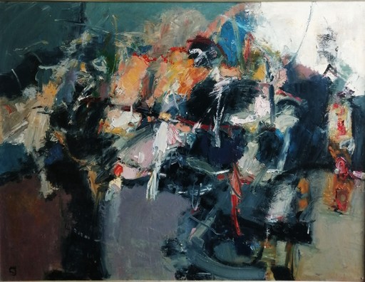 Levan URUSHADZE - Painting - Abstraction N6