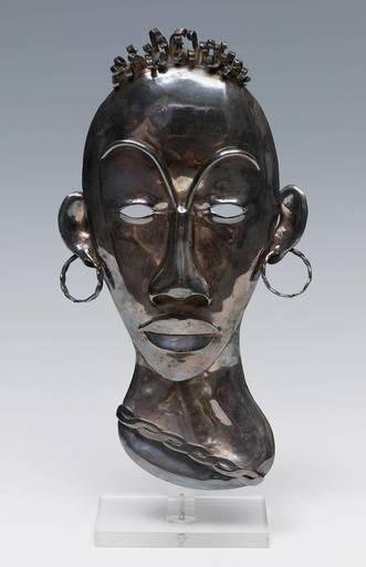Franz HAGENAUER - Scultura Volume - Portrait of an African woman