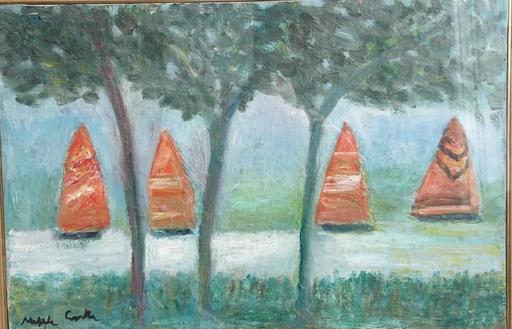 Michele CASCELLA - Gemälde - Barche