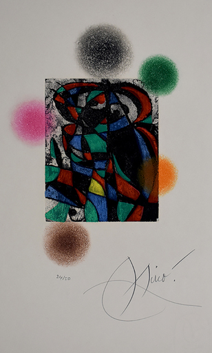 Joan MIRO - Stampa-Multiplo - Twilight Harlequin | Arlequin Crépusculaire