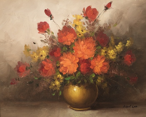 Robert COX - Pintura - Le bouquet