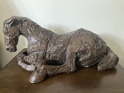 Elisabeth FRINK - Sculpture-Volume - Horse in the Rain V