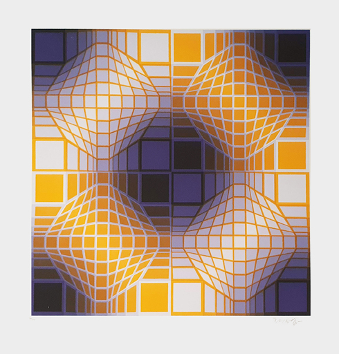 Victor VASARELY - Stampa-Multiplo - Mely