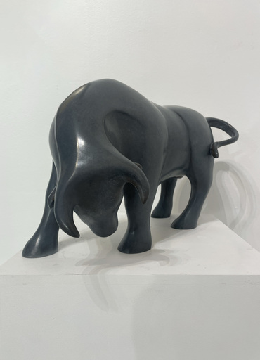 Brigitte TEMAN - Skulptur Volumen - Le taureau 