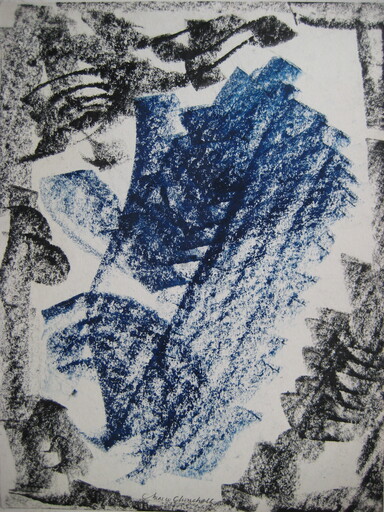 Marco CHONCHOL - Zeichnung Aquarell - DESSIN AU CRAYON GRAS SUR PAPIER SIGNÉ SIGNED DRAWING