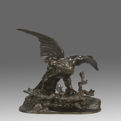 Jules MOIGNIEZ - Sculpture-Volume - Falcon