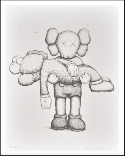 KAWS - Druckgrafik-Multiple - Companionship in the Age of Loneliness