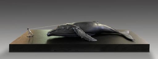 Stefano BOMBARDIERI - Sculpture-Volume - Gaia e la balena