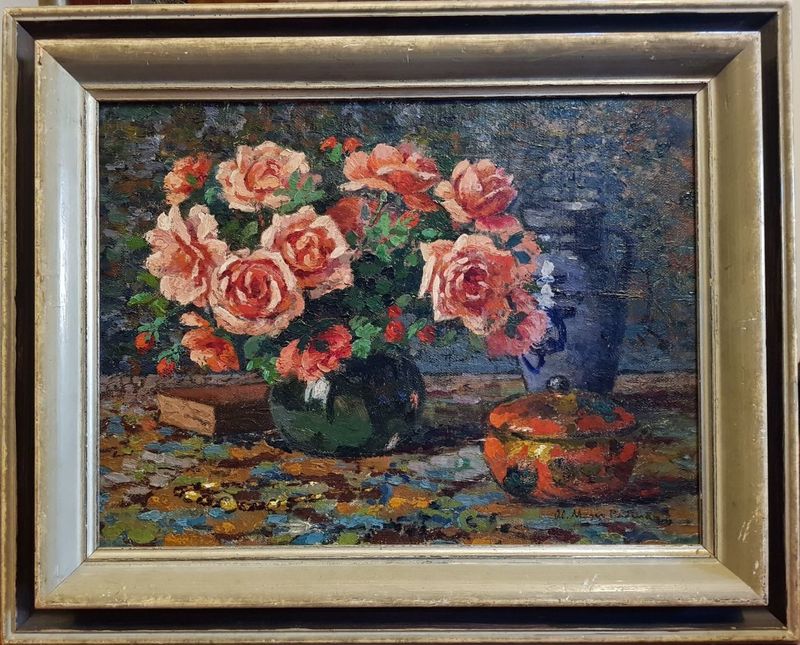 Alexandru MOSER PADINA - Painting - Flowers