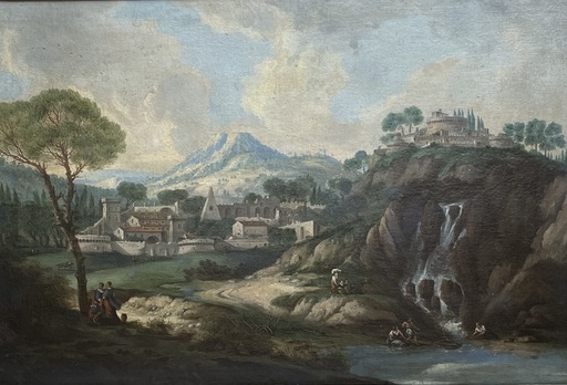 Francesco CASANOVA - Gemälde - Pastoral landscape,
