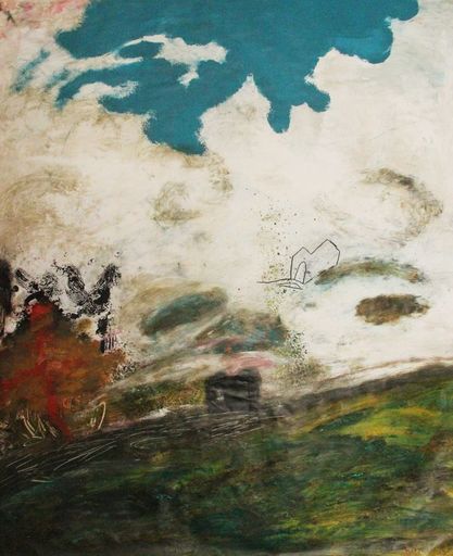 Paskal HOTMAN - Peinture - In the cloud