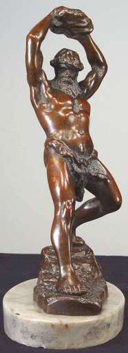 Carl BRÖSE - Sculpture-Volume - Hercules