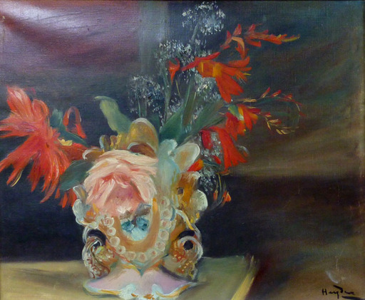 Henri HAYDEN - Gemälde - Still Life with Flowers