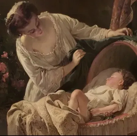 Mother and Child by | Henry Guillaume SCHLESINGER | buy art online