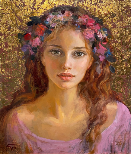 Goyo DOMINGUEZ - Painting - Rosa