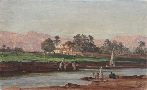 Georg MACCO - Peinture - Orientalische Landschaft