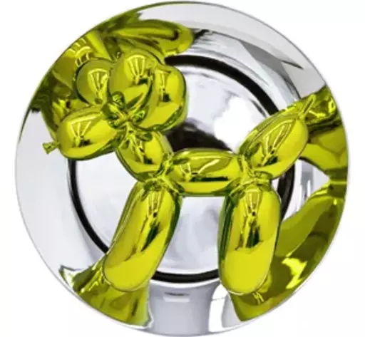 杰夫·昆斯 - 雕塑 - Balloon Dog (Yellow)