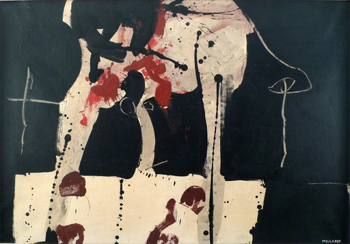 马诺洛·米拉雷斯 - 绘画 - Untitled, 1963