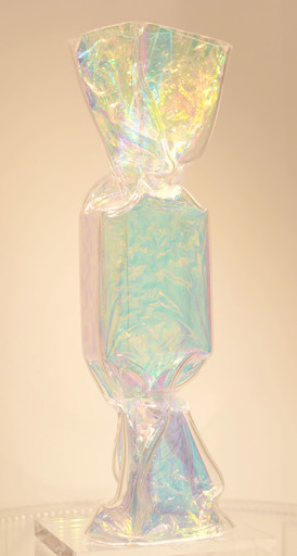 Laurence JENKELL - Sculpture-Volume - Wrapping Bonbon Irisé Radiant