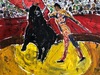 Christian DURIAUD - Painting - Taureau de combat