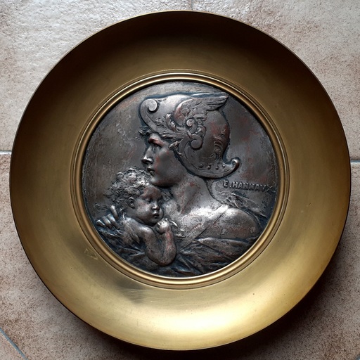 Emmanuel HANNAUX - Sculpture-Volume - Mercure avec l'enfant Bacchus