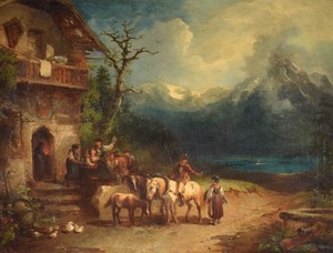 Karl I SCHWENINGER - Gemälde - Sin titulo
