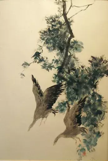 Pham Thuc CHUONG - Drawing-Watercolor - Vögel / Oiseaux / Birds