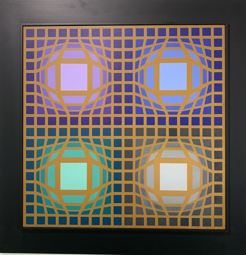 Victor VASARELY - Painting - Arc-Or