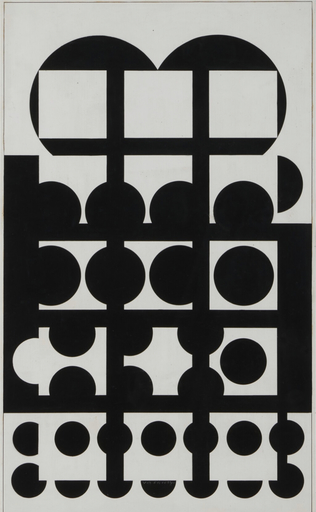 Victor VASARELY - Pittura - Untitled 