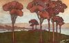 Jean Roger SOURGEN - 绘画 - „Les Landes, le lac d’Hossegor“  vers 1900-1910
