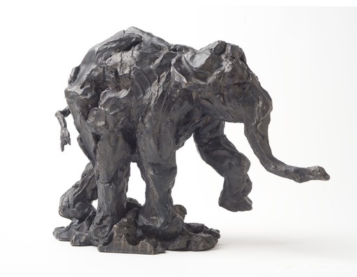 Richard TOSCZAK - Skulptur Volumen - Untitled No 38 2/8 (Elephant Series)