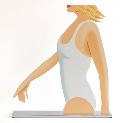 Alex KATZ - Escultura - Coca Cola Girl 1 (cutout)