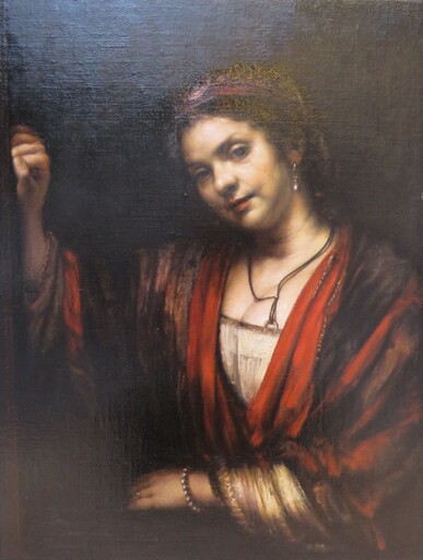 David NIPO - Pittura - Homage to Rembrandt
